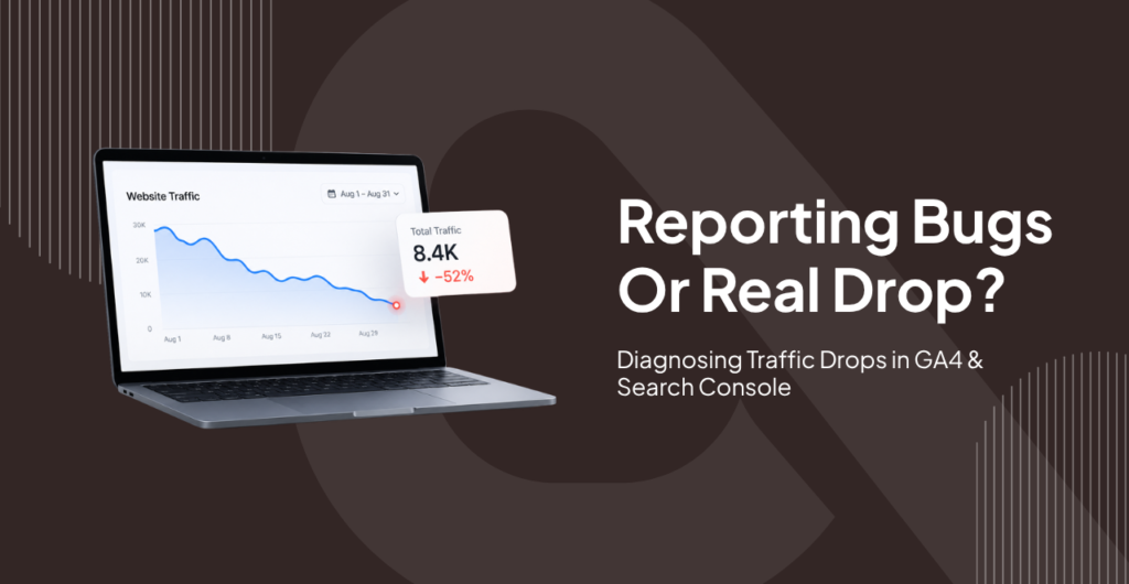sudden drop in website traffic