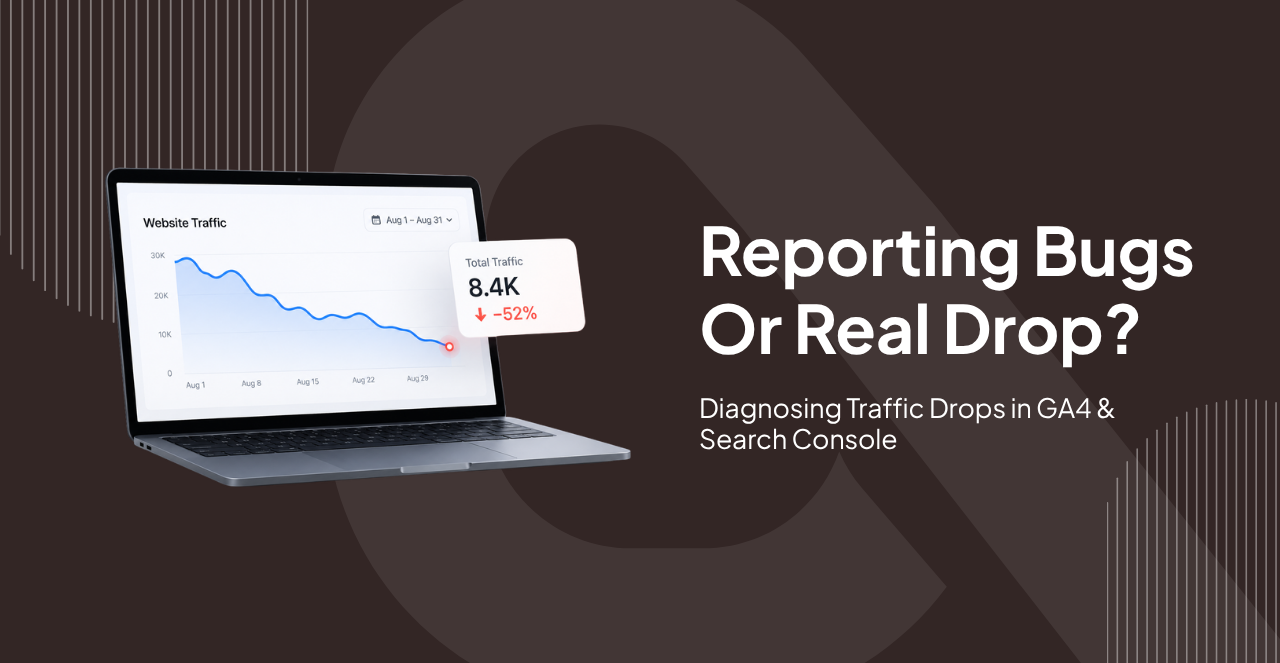 sudden drop in website traffic